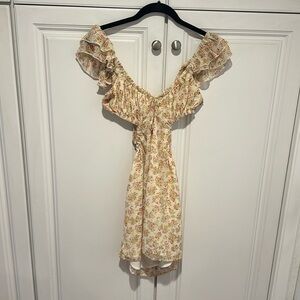 mini cut out sky to moon dress